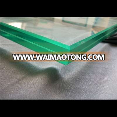 HOT 6.38mm - 50mm factory price safety tempered building laminated glass for construction